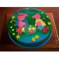 Peppa z rodzinką